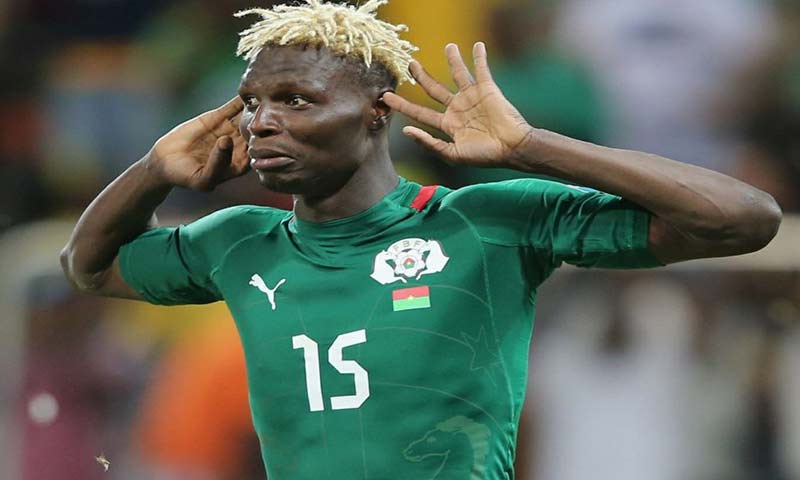 Cầu thủ Burkina Faso xuất sắc  Bancé Aristide